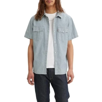 Abbildung von Levi&#039;s Western NEW Hemd, Herren, Größe: Small, George plaid macaw g