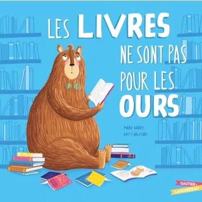 Abbildung von les livres ne sont pas pour ours
