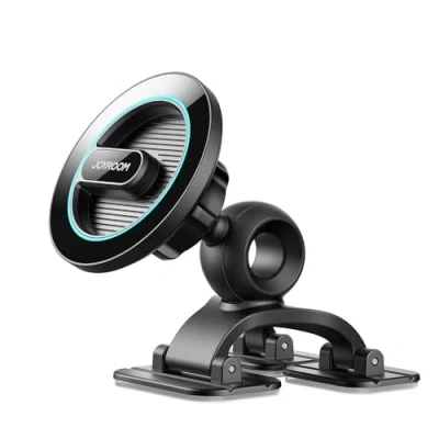 Abbildung von JOYROOM JR ZS366 3 Klaue Magnetische Auto Handyhalterung Armaturenbrett 360 Drehbar Schwarz