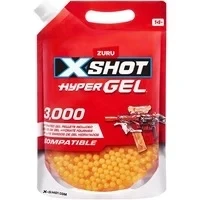 Abbildung von XSHOT Hyper Gel Nachfüllpackung 3000 Kugeln, Blaster