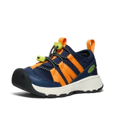 Abbildung von Keen Motozoa Children Unisex Hikingschuh für Kinder, Größe: 27/28, Blue Lederimitat/textil