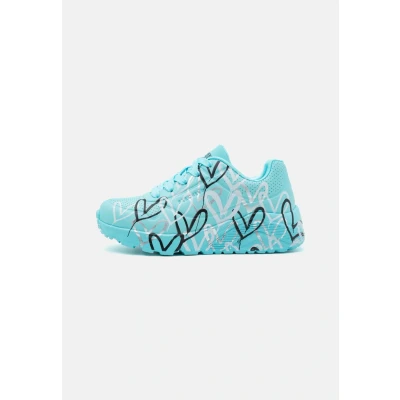 Abbildung von Skechers UNO LITE Sneaker low turquoise/multicoloured für Kinder, Größe: 28, Turquoise/multi coloured Schuhe
