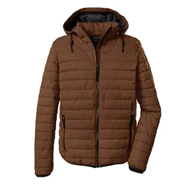 Abbildung von G.I.G.A. DX Herren Steppjacke/Casual Funktionsjacke in Daunenoptik mit abzippbarer Kapuze GW 42 MN QLTD JCKT, grünanthrazit, S, 38534 000