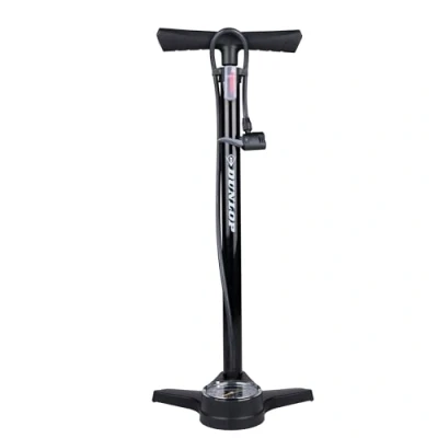 Abbildung von habeig Fahrradpumpe Pumpe mit Manometer Doppelventil Dunlop Ventil Autoventil