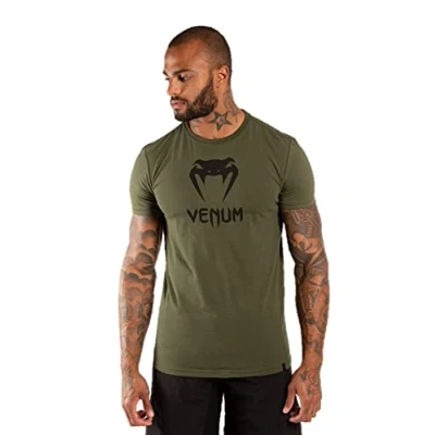 Abbildung von Venum Herren Klassisk T shirt shirt, Khaki, M EU