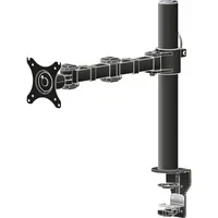 Abbildung von iiyama DS1001C B1 Einzel Monitor Halterung (Tischklemme oder Tischdurchführung) für Displays bis 30 Zoll und maximal 10kg, schwarz