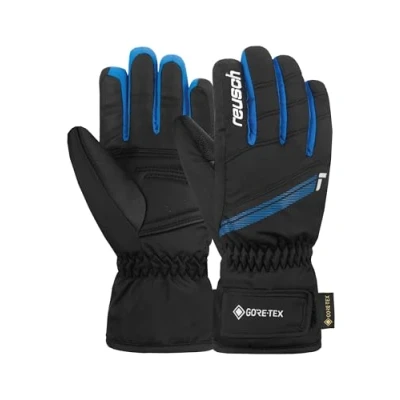Abbildung von Reusch Tommy Gore TEX Junior warme, wasserdichte, Winddichte und atmungsaktive Winterhandschuhe Fingerhandschuhe Skihandschuhe Schneehandschuhe für Kinder Kids Jugendliche Mädchen Jungen