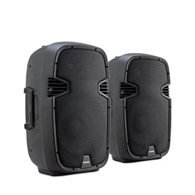 Abbildung von McGrey P212 MP Passiv Lautsprecher Paar Belastbarkeit: 120 W RMS / 600 Peak Widerstand: 8 Ohm 2 Wege System mit 12&quot; Woofer und 1&quot; Hochtöner Schalldruckpegel (SPL): max. 96 dB Schwarz