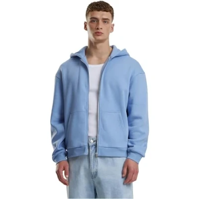 Abbildung von Urban Classics Sweatjacke, Herren, Größe: Small, Powderblue