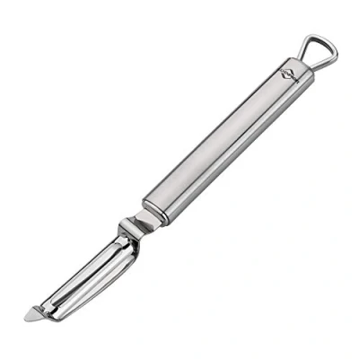 Abbildung von Küchenprofi 1210152800 Pendelschäler hochkant Parma, Edelstahl, silber, 1,9 x 2,5 21,6 cm