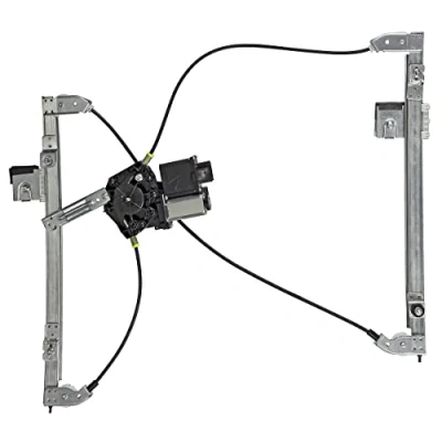 Abbildung von Valeo Fensterheber vorne rechts elektrisch mit Elektromotor Komfortfunktion 850457 VOLKSWAGEN: Polo III Schrägheck