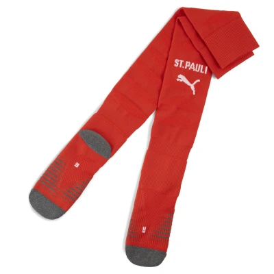 Abbildung von FC St. Pauli 25/26 Socken Herren PUMA Burnt Red White