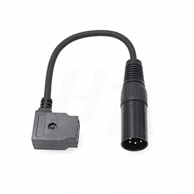 Abbildung von HangTon Block Batterie 12V XLR 4 Pin Stecker auf D TAP P Buchse Netzteil Konverterkabel 8&#039;&#039; für Kameramonitor