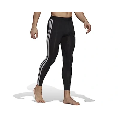 Abbildung von adidas Performance TF 3S L Tights, Herren, Größe: XS, Black