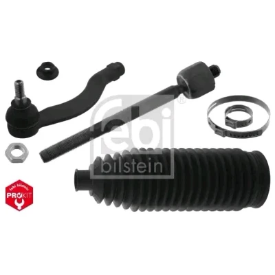 Abbildung von febi BILSTEIN 49066 Spurstange Vorderachse links mit Muttern Schellen, Lenkmanschetten Plus AUDI: TT Coupe