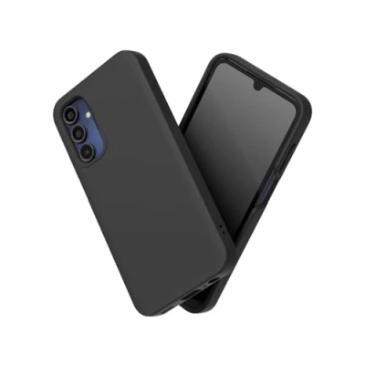Abbildung von RhinoShield Case kompatibel mit [Galaxy A15(5G)] SolidSuit Stoßdämpfende &amp; schlanke Schutzhülle Premium Finish 3.5 Meter Fallschutz Schwarz