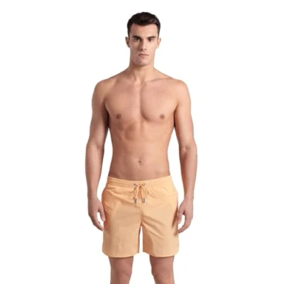 Abbildung von Arena Herren Mens Beach Boxer Solid Swim Trunks, Salmon Pink, M EU