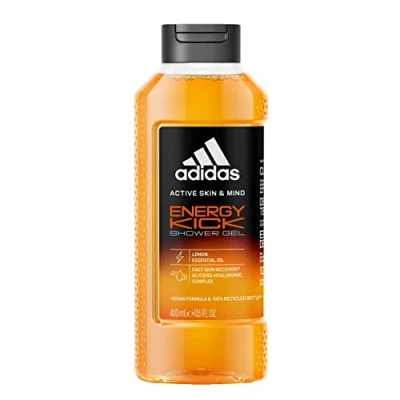 Abbildung von Adidas Active Skin &amp; Mind, Energy Kick Shower Gel, Duschgel für Herren, 400 ml