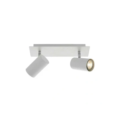 Abbildung von Lindby Deckenstrahler Joffrey, 31 cm, 2 flg., weiß, Metall