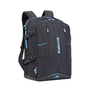 Abbildung von RivaCase 7860 notebook case 43.9 cm (17.3) Backpack Black Blue