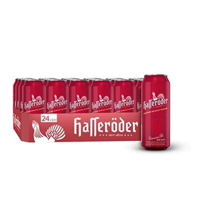 Abbildung von Hasseröder Premium Pils Dosenbier, EINWEG, Bier (24 x 0.5 l Dose)