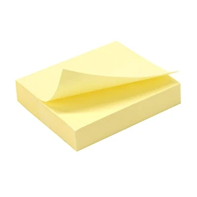 Abbildung von Haftnotizblock, wiederverwendbar, 100 Blatt, 40 x 50 mm