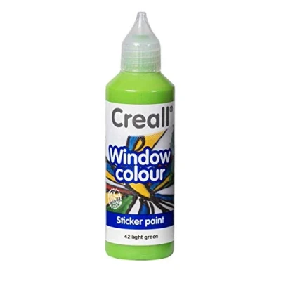 Abbildung von 1 FL (1 FL) Glass glasstickerverf lichtgroen 80 ML