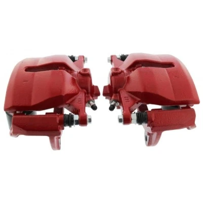 Abbildung von MAPCO 4928/4 Bremssattel Rot Grauguss Vorderachse links, rechts VOLKSWAGEN: Golf 7 Schrägheck, Variant