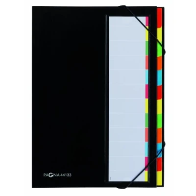 Abbildung von PAGNA Organisationsmappe Desk Organizer, Ordnungsmappe mit 12 Fächern (individualisierbare Taben), A4