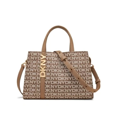 Abbildung von DKNY Avril Satchel Handtasche, Damen, Größe: One Size, Chino