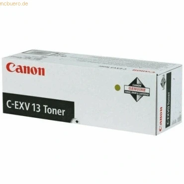 Abbildung von Canon C EXV 13 BK Schwarz Toner