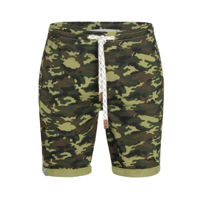 Abbildung von Indicode Jeans Aldrich Shorts, Herren, Größe: Small, Dark green