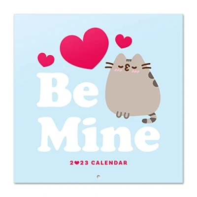 Abbildung von Grupo Erik Wandkalender 2023, Pusheen Wandkalender, Kalender zum Aufhängen, 2023 Familienkalender offizielle Lizenz, FSC zertifiziert