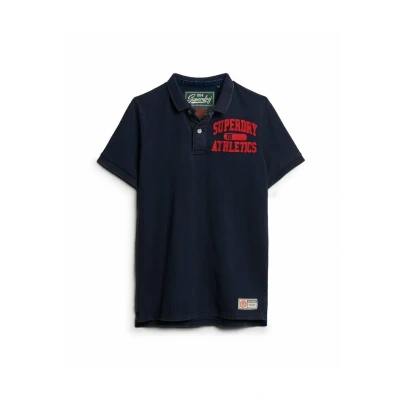 Abbildung von Polo Superdry Herren Vintage Athletic Navy