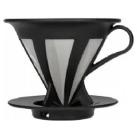 Abbildung von Hario Cafeor Dripper 02, schwarz, 1 von FROG.coffee