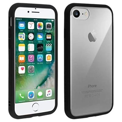 Abbildung von iPhone SE (2020) / 8 7 Hülle Backcover Transparent Schwarz Rhinoshield MOD NX Kunststoff