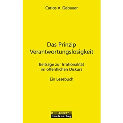 Abbildung von Das Prinzip Verantwortungslosigkeit: Beiträge zur Irrationalität im öffentlichen Diskurs
