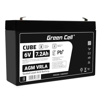 Abbildung von Grüne Zelle Batterie Blysyre 7.2 Ah sortieren