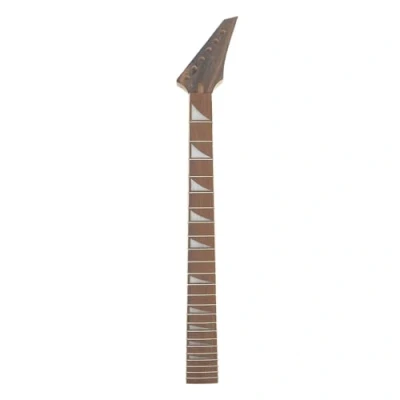 Abbildung von Yinfente E Gitarre Hals 24fret 25.5inch Skala Länge Ahorn Holz Gitarrenhälse Palisander Griffbrett Gitarrenteile für Jackson