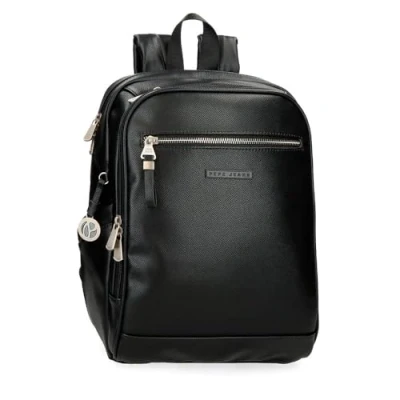 Abbildung von Pepe Jeans Elia Gepäcktasche für Damen, Schwarz, Talla única, Laptop Rucksack