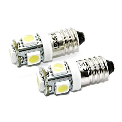 Abbildung von LED Mafia® 2X E10 Schraubsockel 12 Volt SMD E1012V (rot)