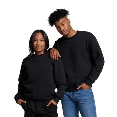 Abbildung von Russell Athletic Herren, Schwarz, Größe L Dri Power Fleece Sweatshirt,