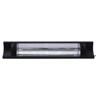 Abbildung von HENDI Infrarot Heizgerät &quot;Bola&quot;, Heizstrahler, Terrassenheizer, 220 240V, 2500W, 879x85x(H)195mm, Schwarz