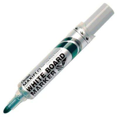 Abbildung von Pentel MWL5M DO Whiteboard Marker Maxiflo mit Pumpsystem Rundspitze, 2.5 mm, 1 Stück, grün