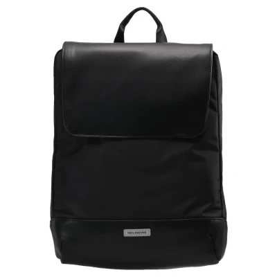 Abbildung von Moleskine Slim Rucksack Metro Kollektion, für PC, kompatibel mit Tablet, Laptop iPad bis zu 15 Zoll, Abmessungen 31 x 42 10 cm, Farbe Schwarz