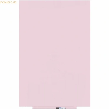 Abbildung von Rocada Skinwhiteboard Modul lackiert 100x150cm RAL 490 1 rosa