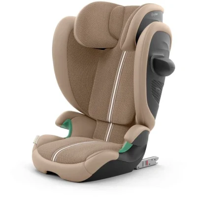 Abbildung von CYBEX Gold Kinder Autositz Solution G2 Plus, Ab ca. 3 bis 12 Jahre (100 150 cm), Max. 50 kg, Für Autos mit und ohne ISOFIX, Almond Beige