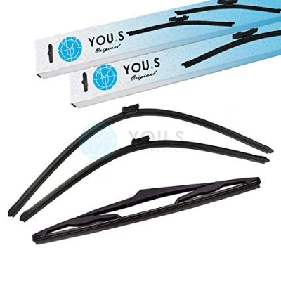 Abbildung von YOU.S SCHEIBENWISCHER SET VORNE + HINTEN 750 650 320 mm (3 Stück)