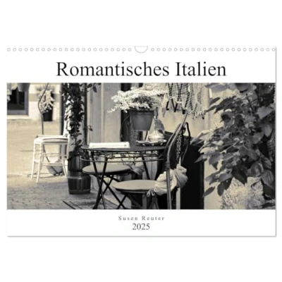 Abbildung von Romantisches Italien (Wandkalender 2025 DIN A3 quer), CALVENDO Monatskalender