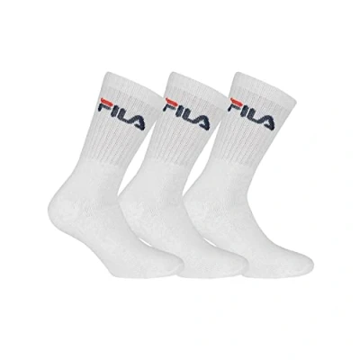Abbildung von Fila F9505, Socken Uni, weiß, 35/38